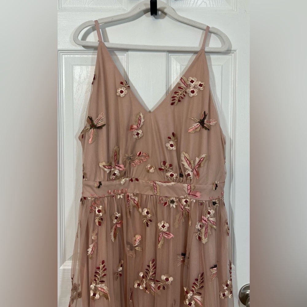NWOT Just Me Floral Maxi Dress - Picture 2 of 7